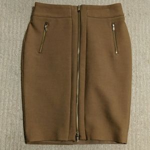 Ann Taylor front zip pencil skirt